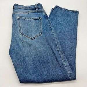 Fashion Nova Women’s Medium Blue Boyfriend Tapered High Rise Denim Jeans-Size 13